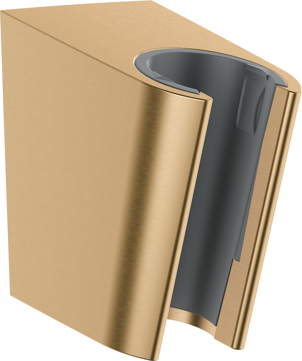 Soporte de pared portero Hansgrohe bronce cepillado