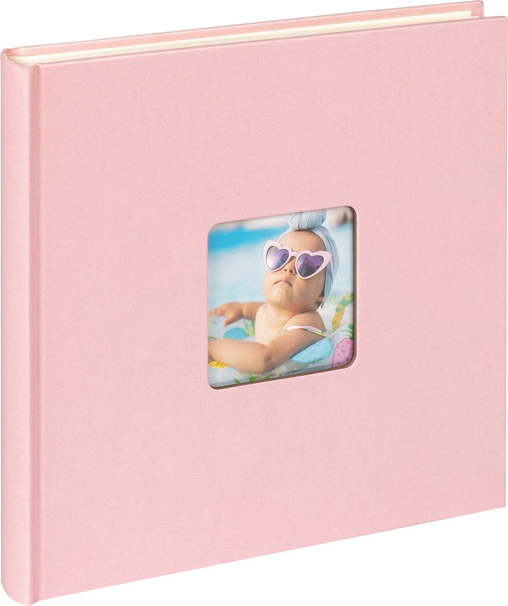 Walther fa-205-br fun baby selection - design album - formaat 26 x 25 cm - roze