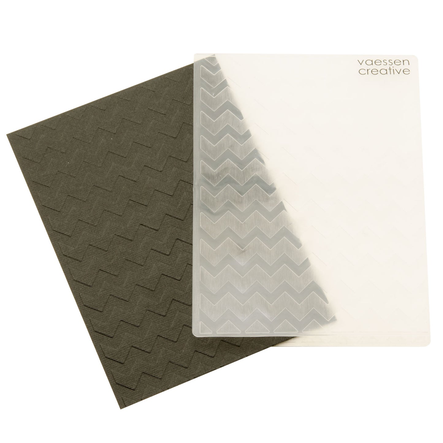 Vaessen creative • adoro la cartella in rilievo chevron