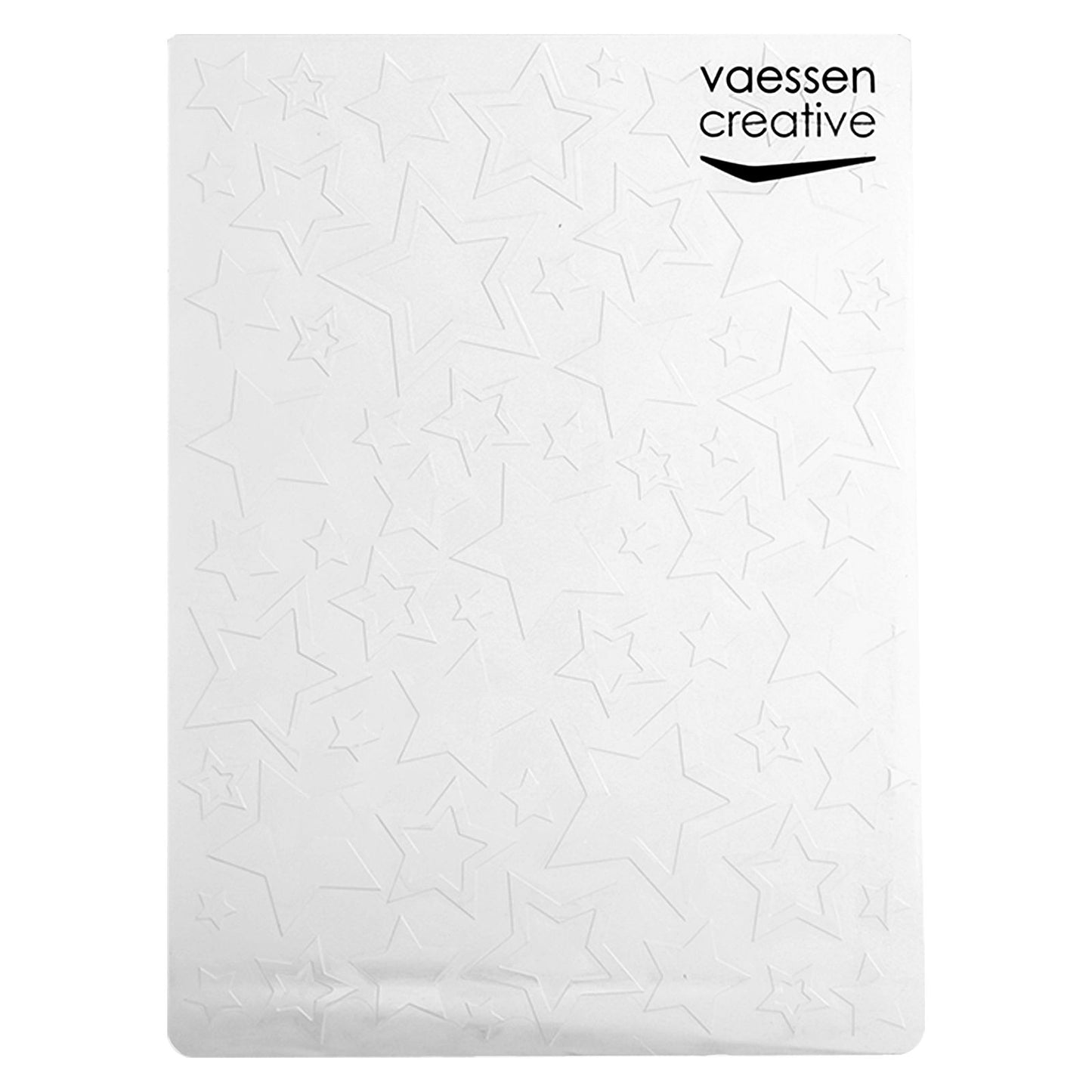Vaessen creative • cartella per goffratura grandi piccole stelle