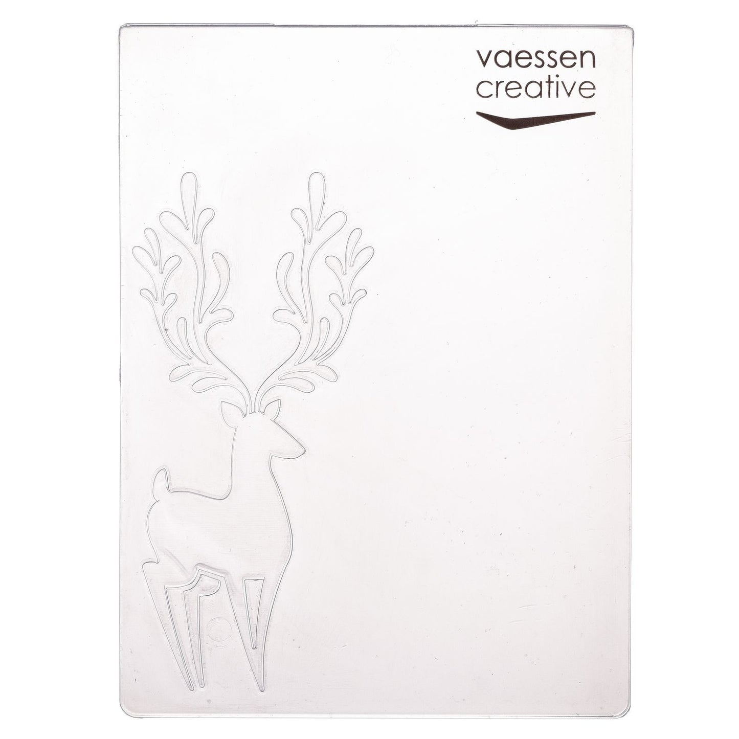 Vaessen creative • cartellina per goffratura con renna
