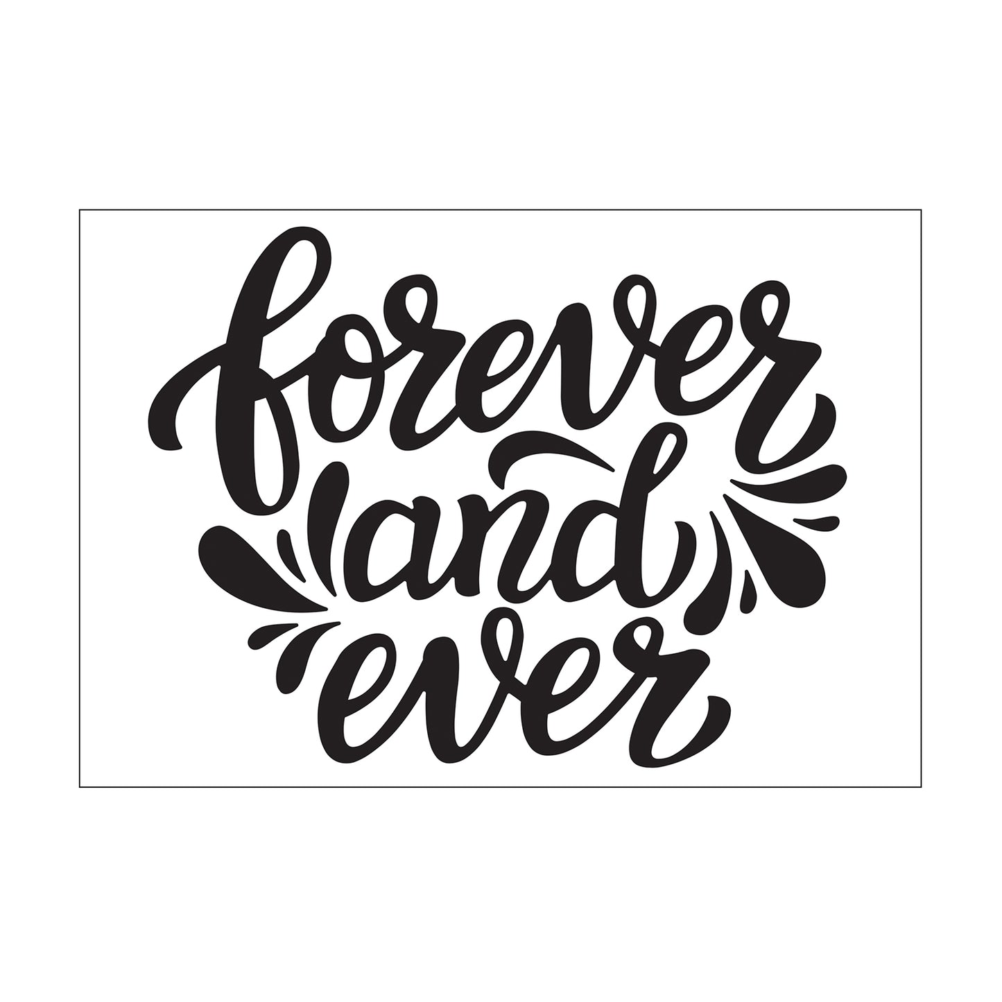 Vaessen creative • carpeta de estampado para siempre
