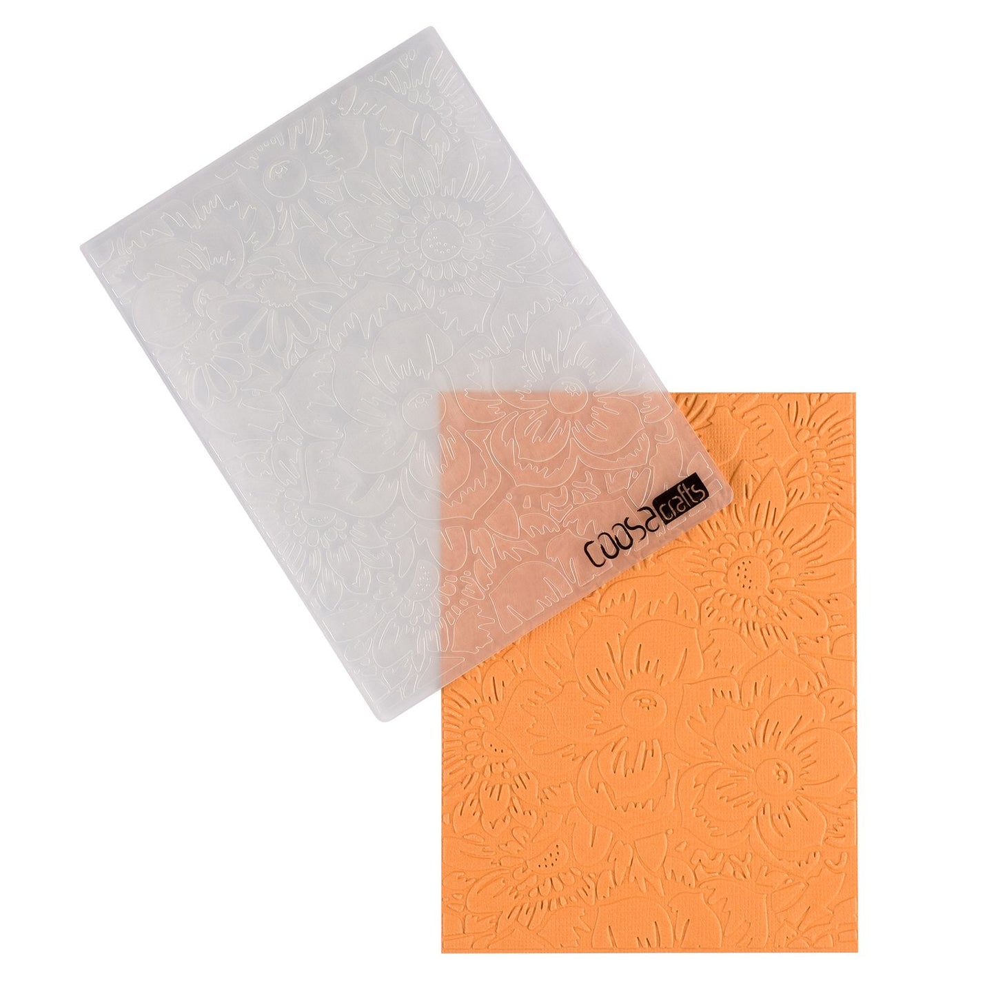 Vaessen creative • carpeta de estampado de flores