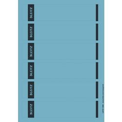 Etichette dorso raccoglitore leitz blu 150 pezzi di carta