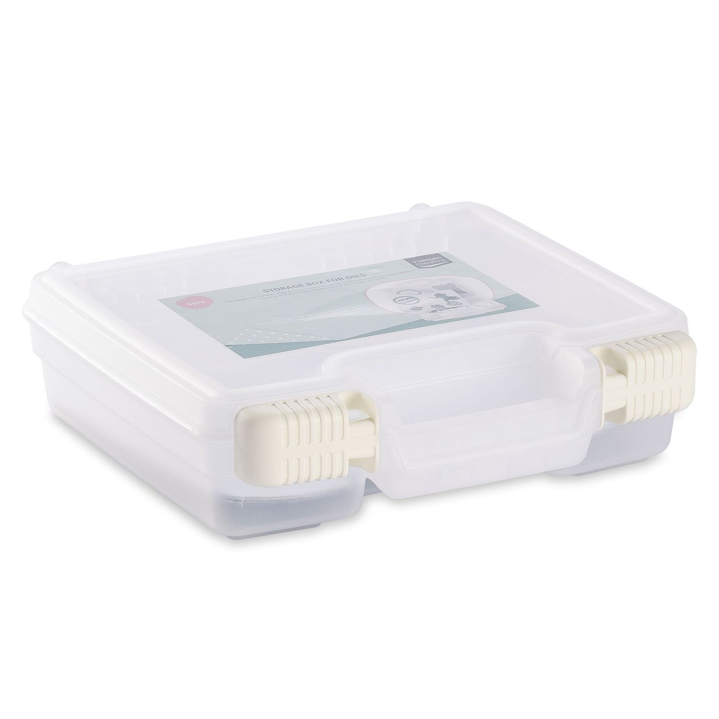 Vaessen creative • caja de almacenamiento para plantillas de corte