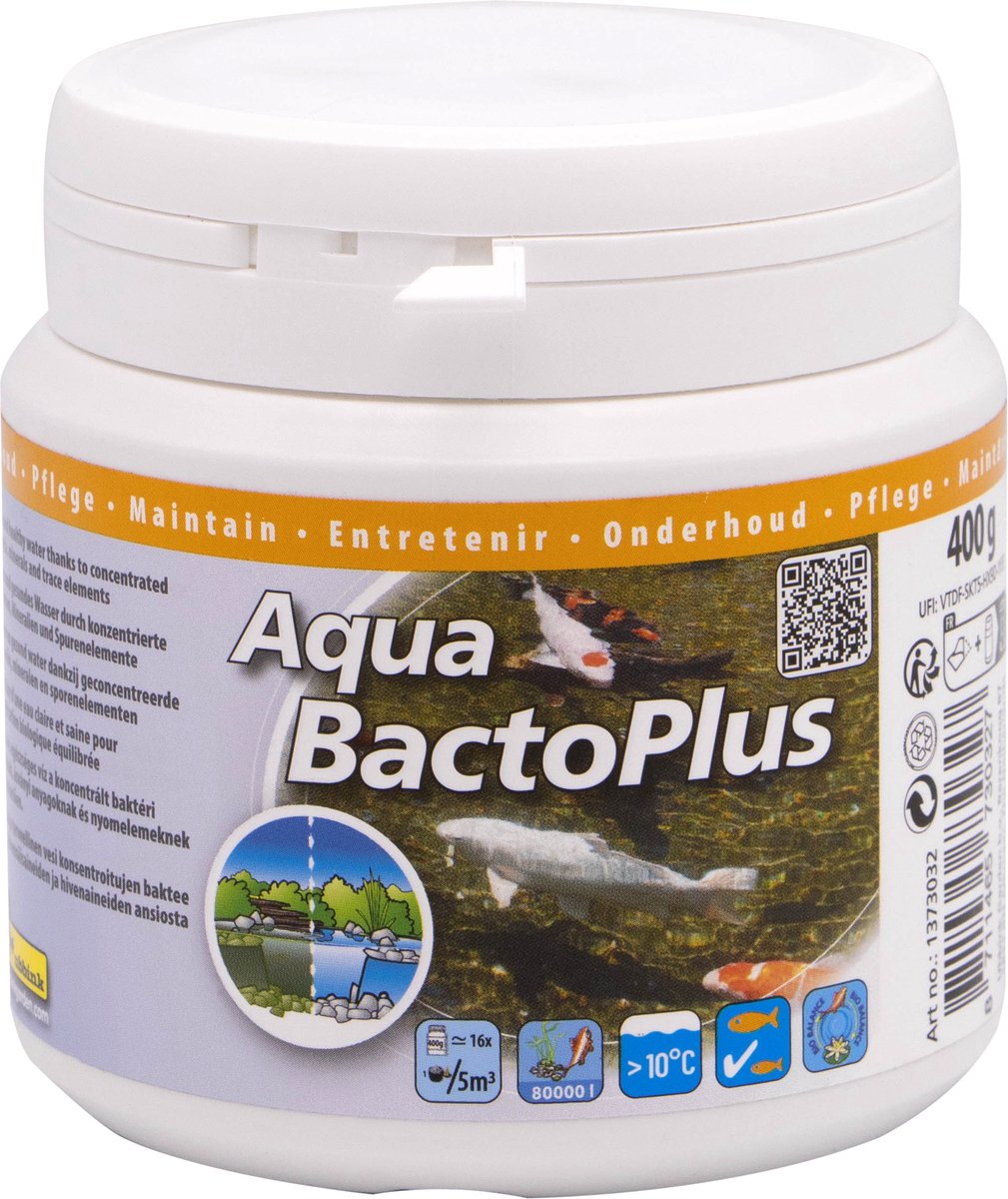 Ubbink ubbink vijverwater trattamento aqua bacto più 400 ml per 80000 l