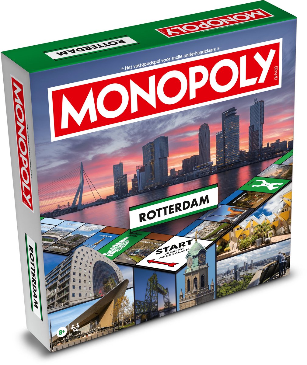 Monopoly Rotterdam - juego de mesa - juego de mesa