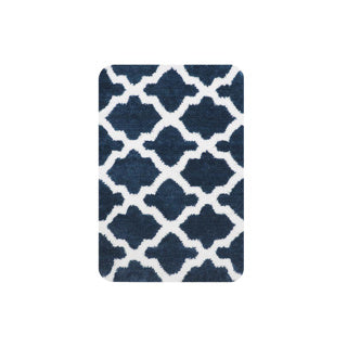 House olandese Dutch House Bath Mat Tolone 60x90 cm blu scuro