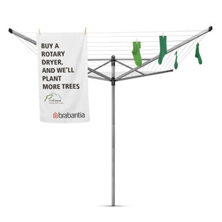 Brabantia Brabantia Lift-O-Matic Droogmolen 50 M Drooglijn + Anchor de tierra