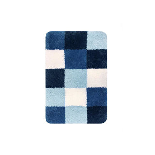 Dutch House Bath Mat Brest 60x90 cm blu