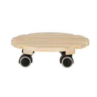 ESSCHERT Design Plant Trolley alrededor de Indoor Naturel