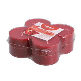 Bolsius Maxilichten True profumi Melograno Clearcup