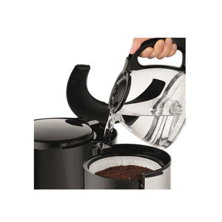 Tefal Subito cafetera de acero inoxidable negro