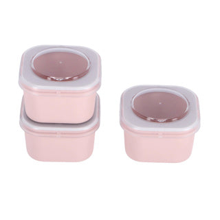 Sunware Sigma Home Lunch Cajas Juego de 3 rosa