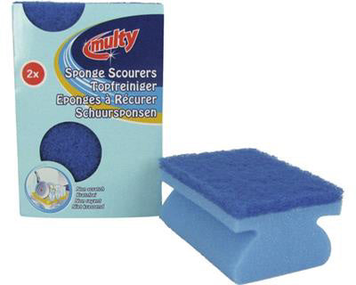 Molcy Scourers Soft Manico 2 pezzi