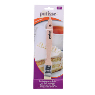 Patisse bakkwasten 2 stuks hout blank