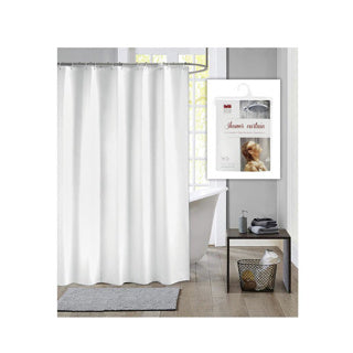 Curta doccia in casa olandese 180x200 Damast bianco