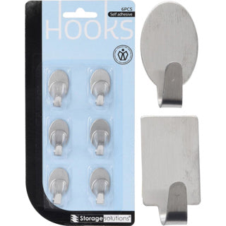 Staffe in acciaio inossidabile set 6 2 assorchi