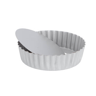 Patisse plateado quiche vormte de fondo suelto borde alto 15 cm