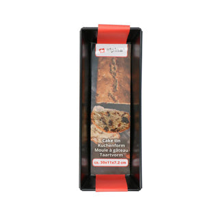 Alpina Cake Form 30x11x7.2 cm nero