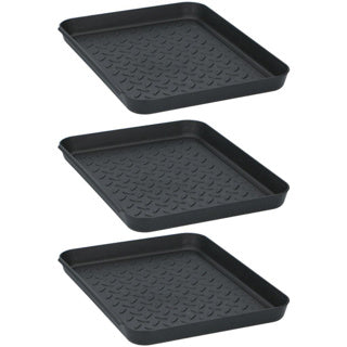 Tom Tom contenedores multifuncionales 35x27.5x3 cm 3 piezas negras