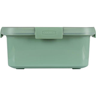 Curver smart to go eco lunchbox - 1,2 liter + bestekset + sauscup - eco groen