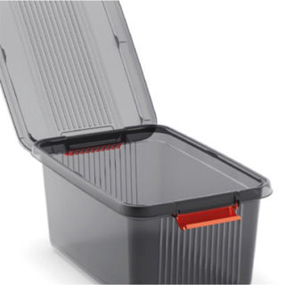 Cajas de almacenamiento de lacinaje de Kis K con tapa 14 L transparente