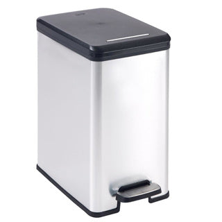 Curver Curver Curver Decobin Slim Pedal Bin 25L METALLICO NERO