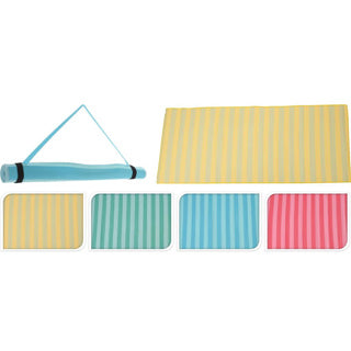 Tappetino da spiaggia 180x75 cm 4 colori assorchi