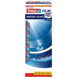 Rotolo di nastro tesafilm crystal-clear 33 m trasparente