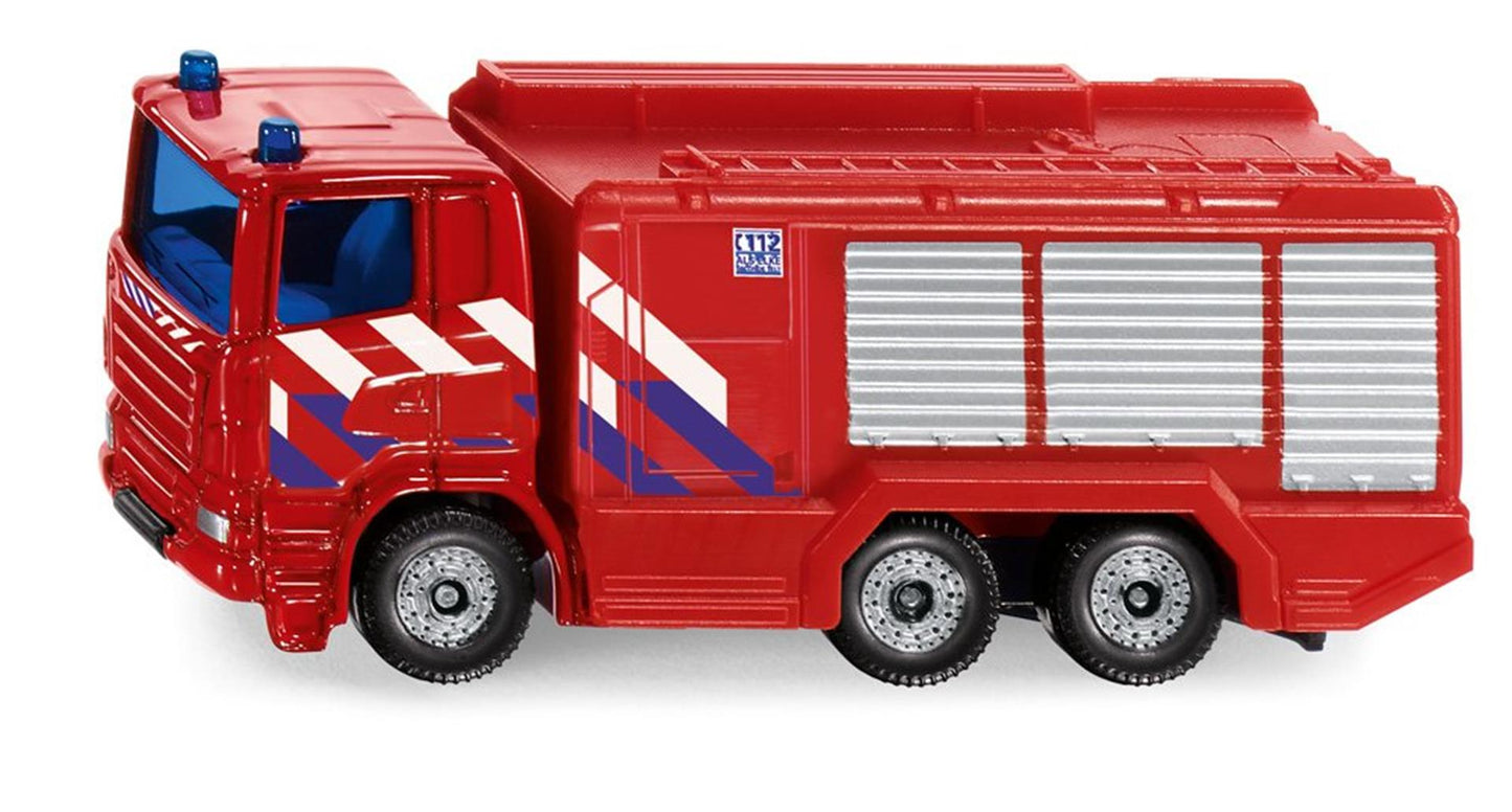 Autoscala dei vigili del fuoco Scania Siku 1014