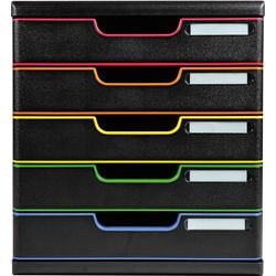 Mobile 5 cassetti exacompta modulo nero