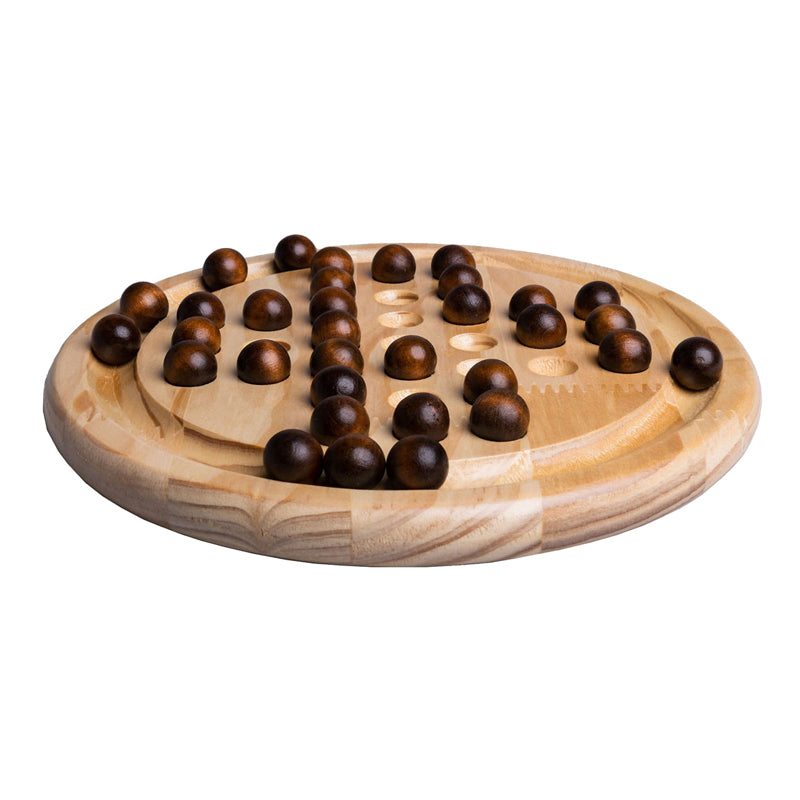 Juegos de payaso Juego de mesa de madera solitaria