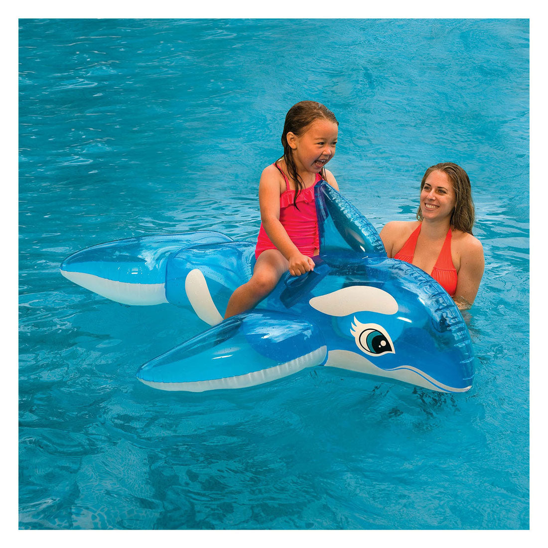 INTEX - Riding di balene animali gonfiabili -on 152 x 114 cm
