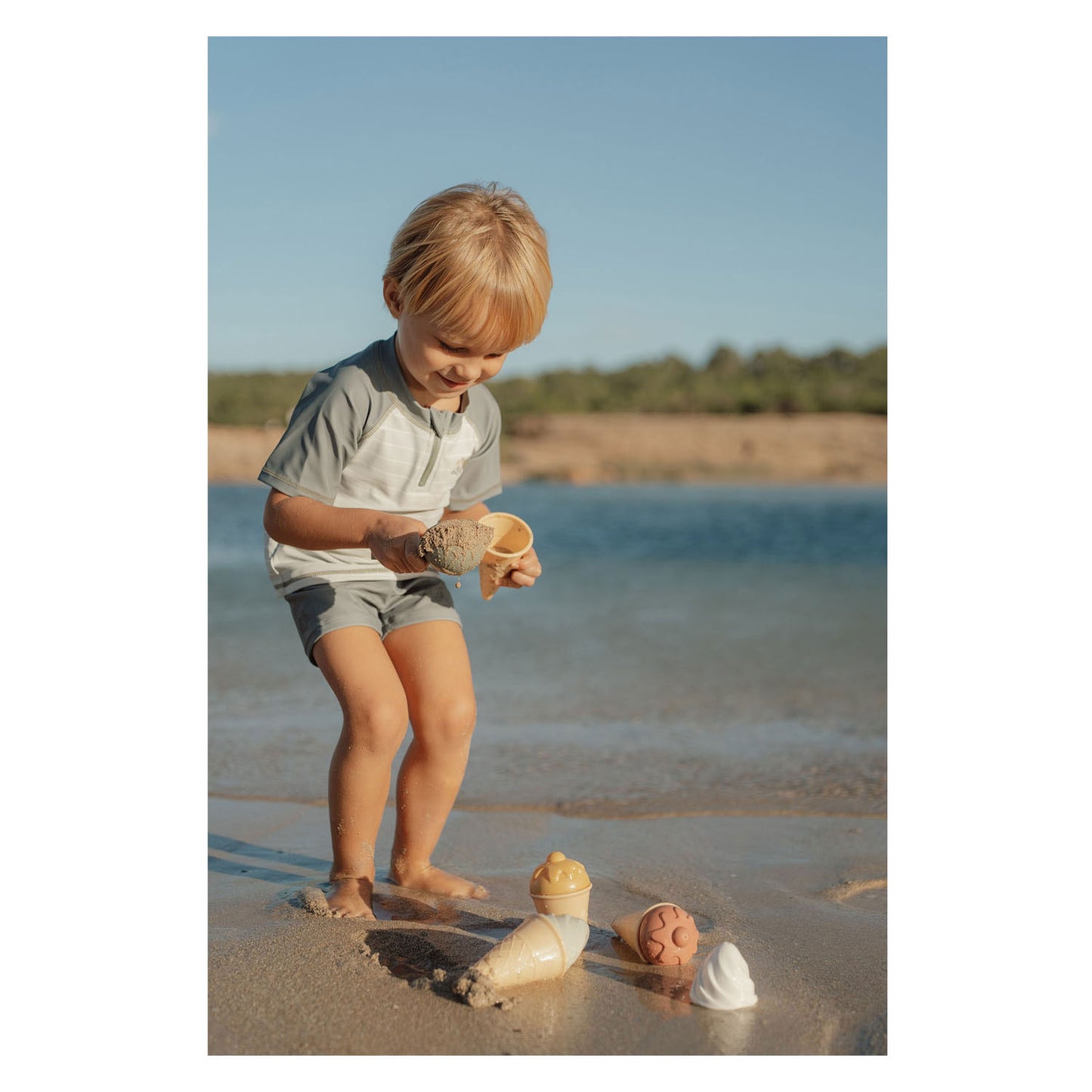 Piccole gelati olandesi set da spiaggia, 9dlg.