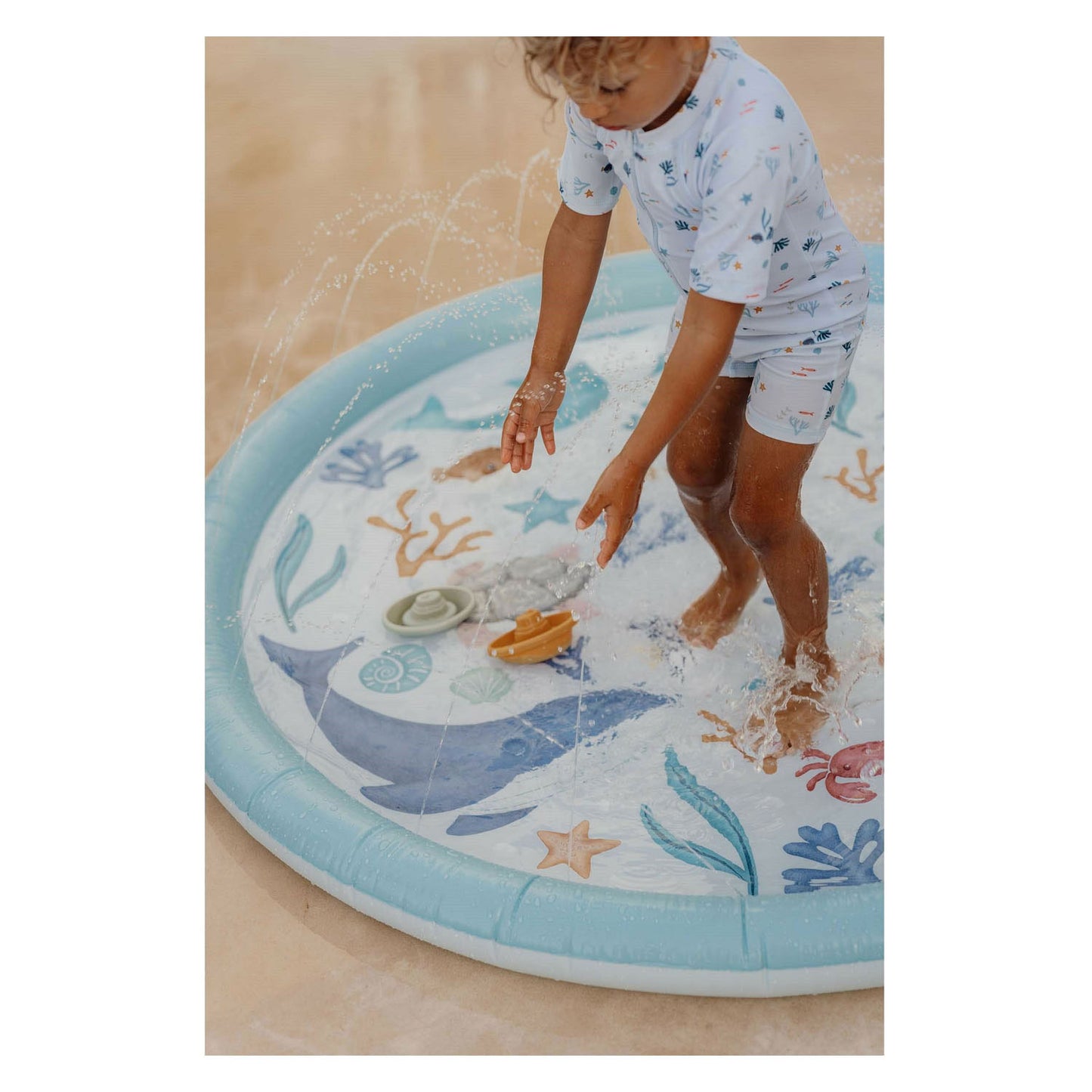 Little Dutch Ocean Dreams Waterspeelmat Blue, 150 cm