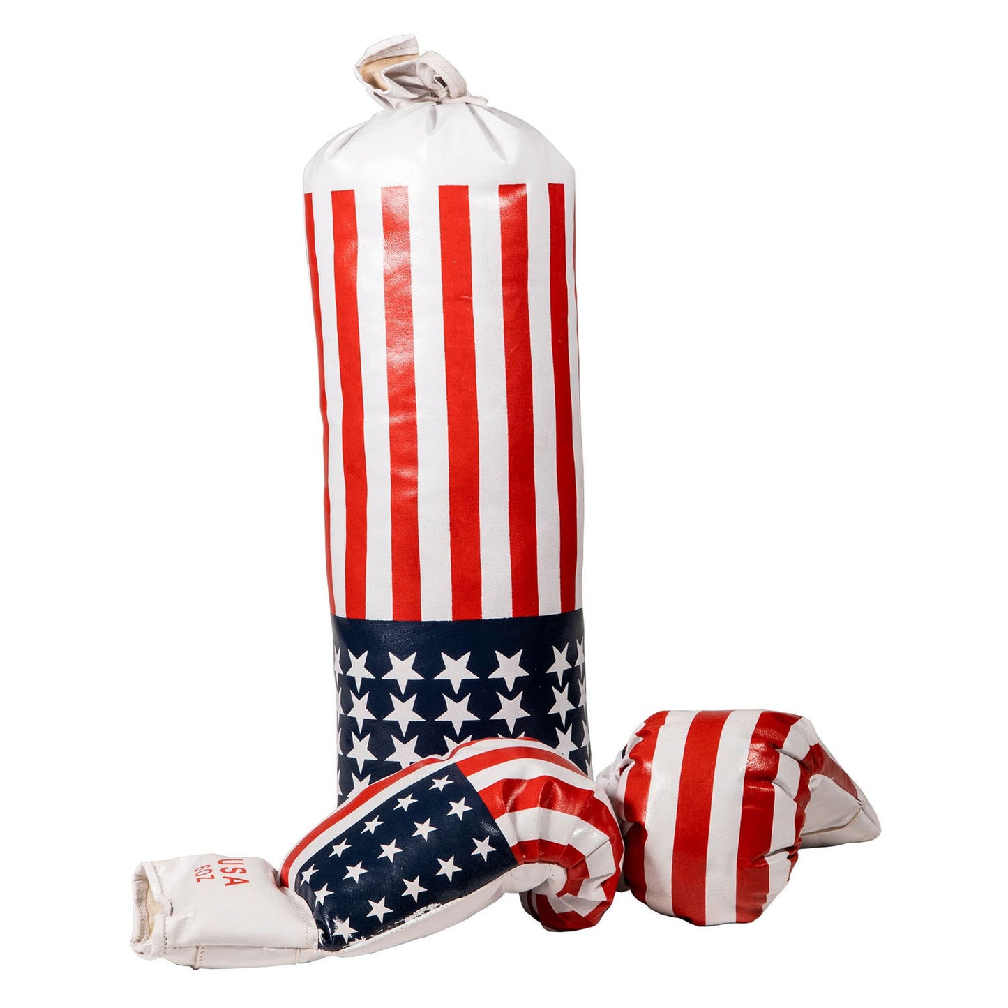 Van der Meulen Boxing Bag con guante en la bolsa