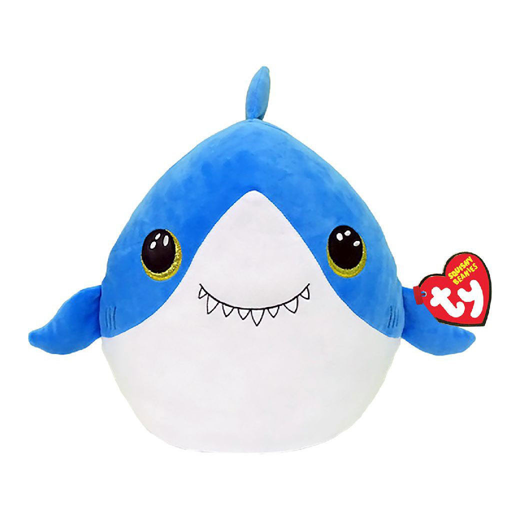 Ty beanie ty squish uno squalo finsley boo, 31 cm