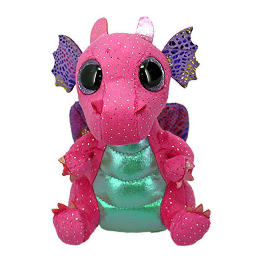 Ty Beanie Boo Spitfire Pink Dragon, 15 cm