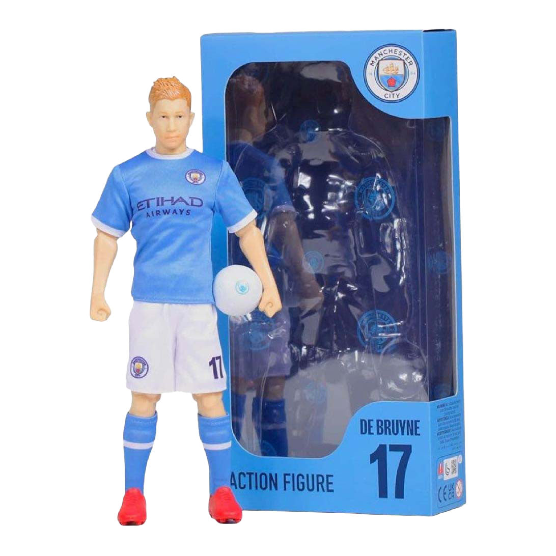 Figura de fútbol Manchester City Kevin de Bruyne, 20 cm