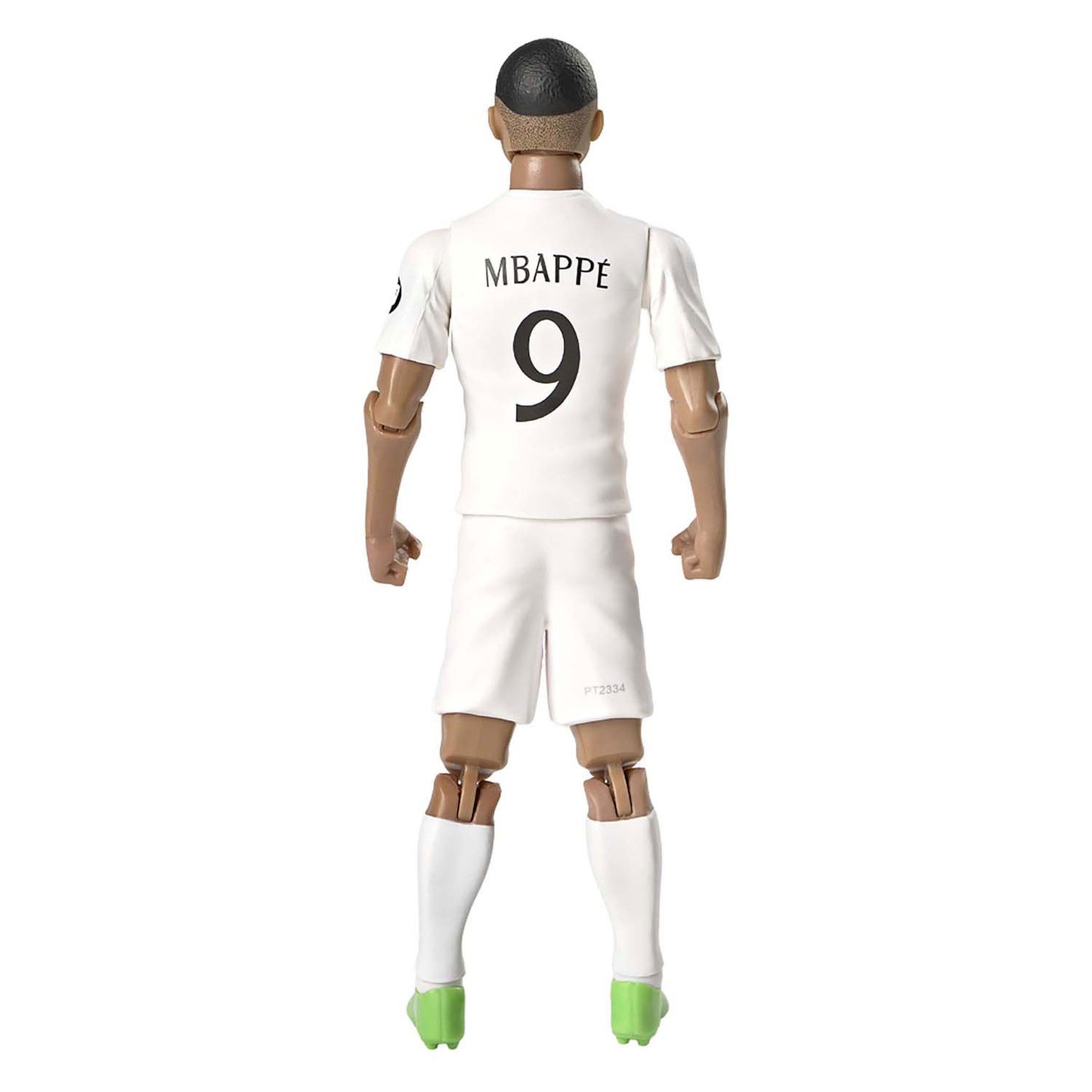 Figura del calcio Real Madrid Kylian Mbappe, 20 cm