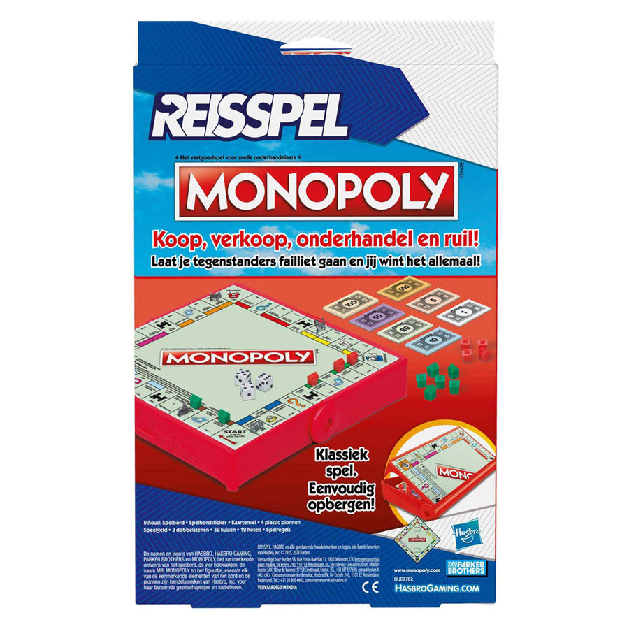 Monopolio de viajes del juego
