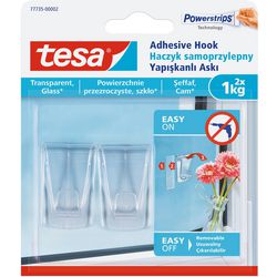 Gancio adesivo per prese multiple tesa 1kg