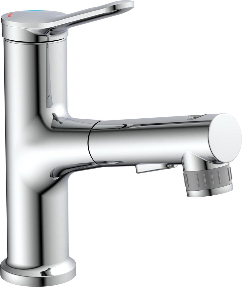 Eisl eisl washbasin variábil mixto con función águila cromada