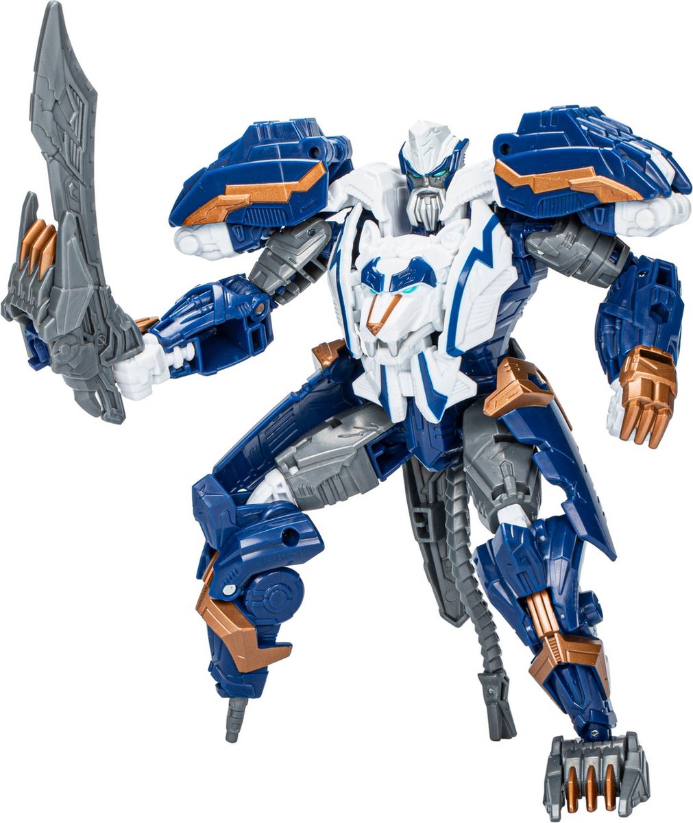 Transformers legacy united voyager class prime universe thundertron - actiefiguur 18 cm