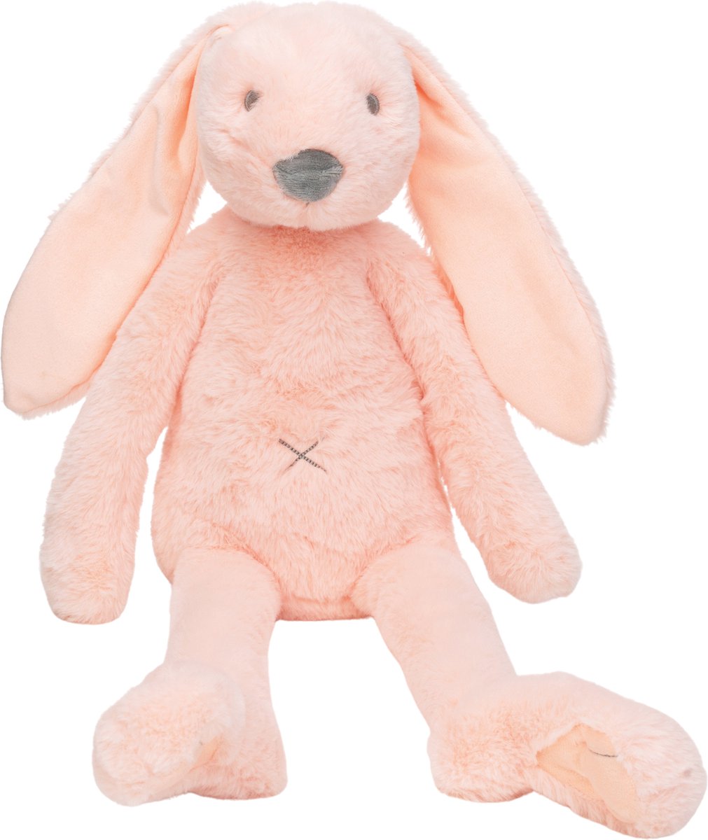 Happy horse peluche conejo richie reciclado 58 cm - rosa melocotón - peluche bebé