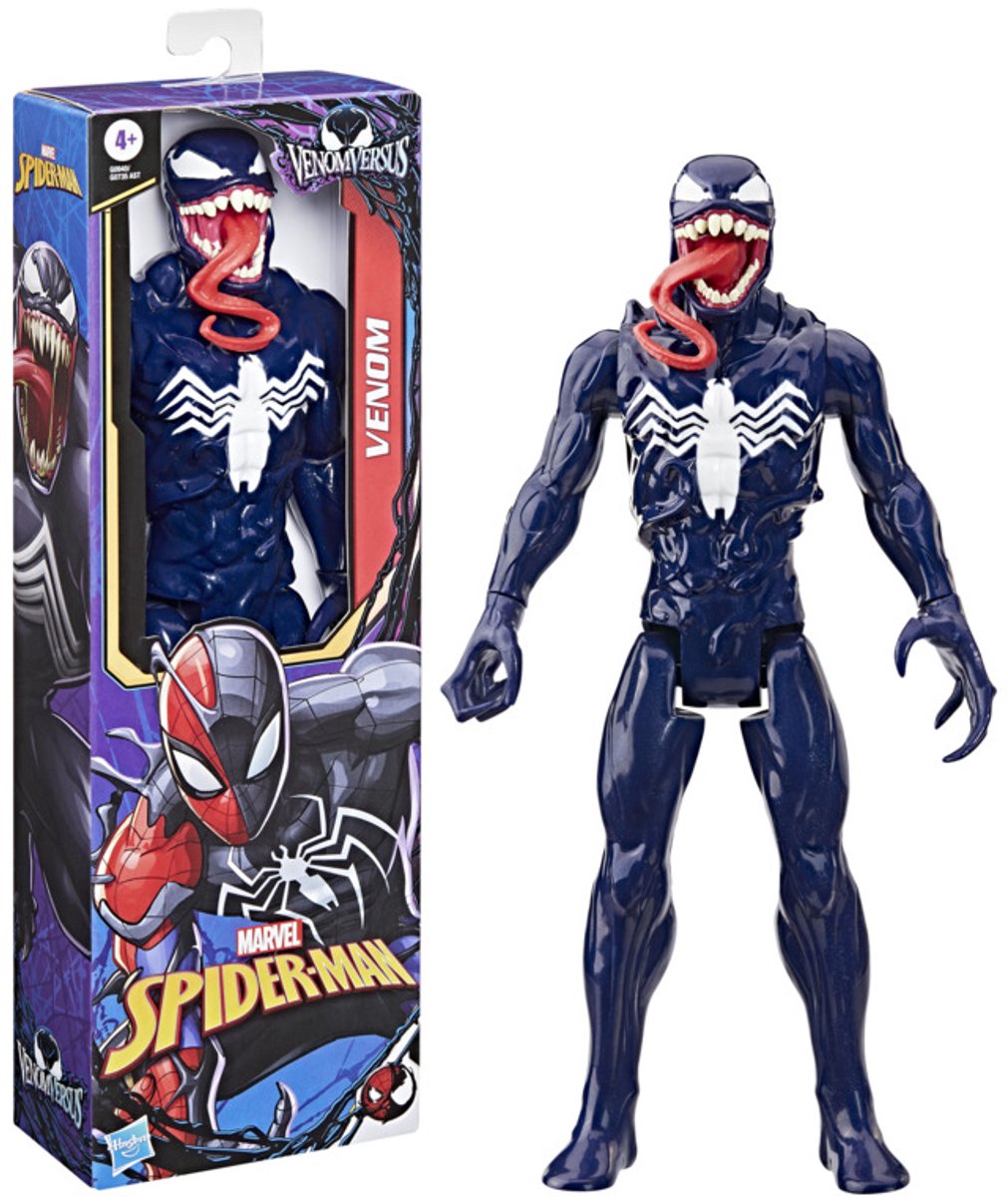 Marvel Spider-Man Venomversus Titan Hero Serie Venom, 4 anni, multicolore