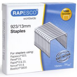 Graffe rapesco 1484 acciaio zincato 923 13 mm conf. da 1000