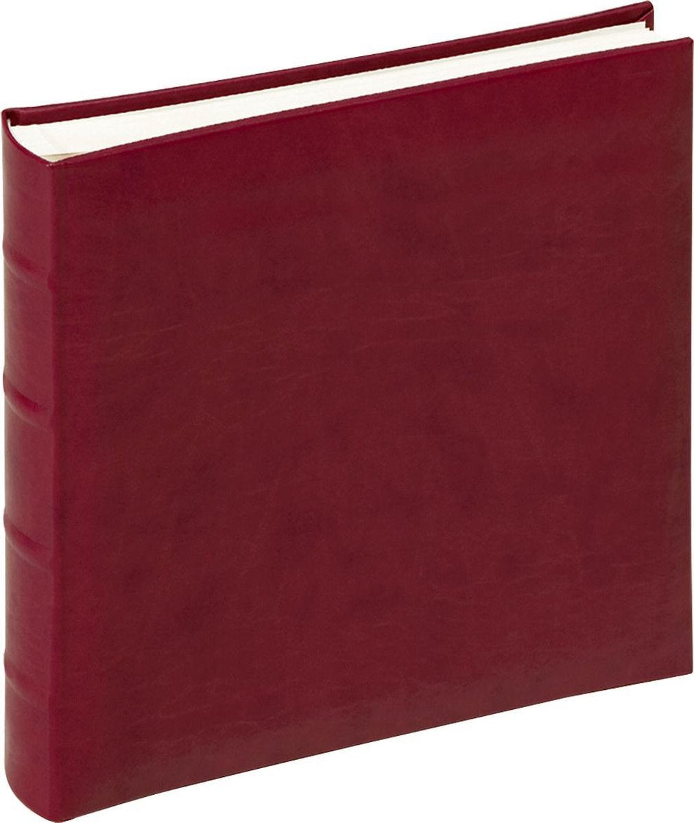 Walther fa-371-r classic - classic album - formaat 26 x 25 cm - 60 witte pagina's - wijnrood