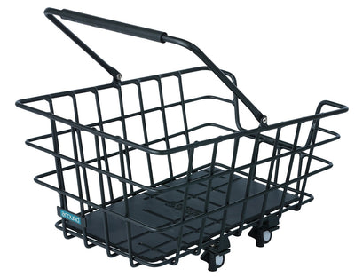 Intorno al cestino della bicicletta Sistema rimovibile - nero